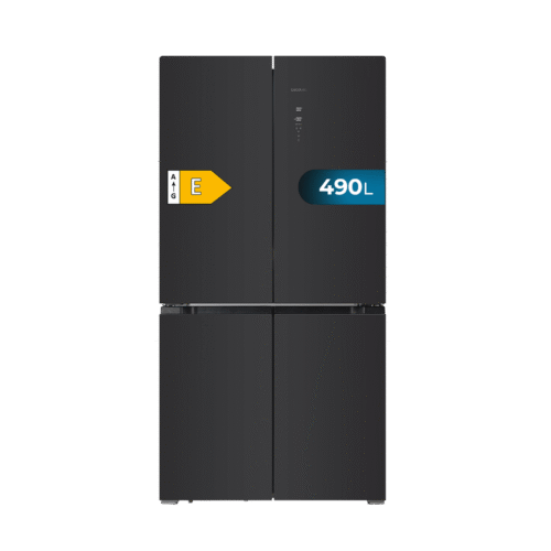 Frigorífico combi retro rojo Cecotec Bolero CoolMarket Combi Origin 294 Red E con sistema Total No Frost