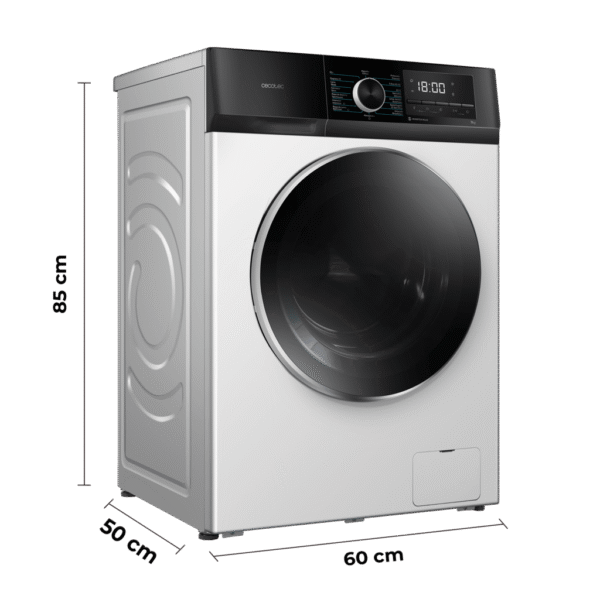 Imagen 4 Lavadora carga frontal Bolero Dresscode 7500 Inverter A de 7 kg y 1400 rpm. Motor Inverter Plus, 16 programas, SteamMax y Pearl Drum. Eficiencia A.