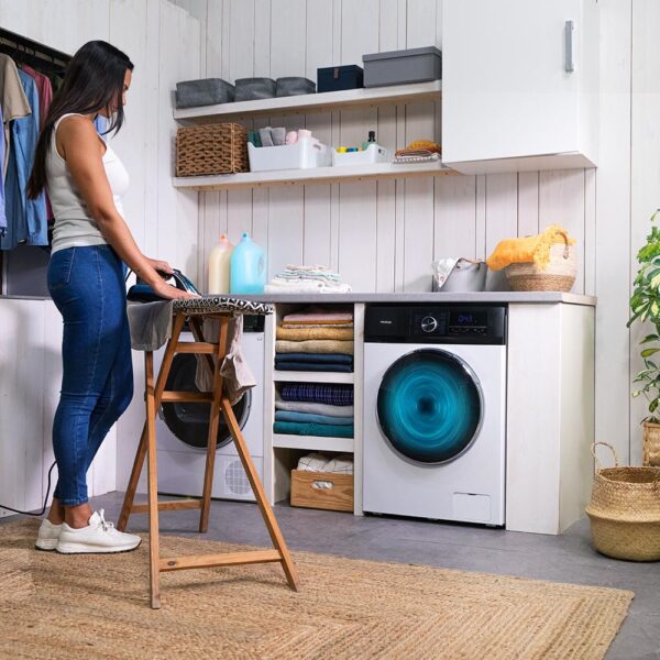 Imagen 6 Lavadora de carga frontal Bolero DressCode 9500 Inverter A de 9 kg y 1400 rpm. Motor Inverter Plus, 16 programas, SteamMax y Allergy Care. Clase A.