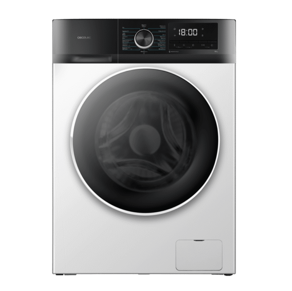 Imagen 2 Lavadora frontal Cecotec Bolero DressCode 10500 Inverter A. Capacidad 10 kg, 1400 rpm y motor Inverter Plus. Eficiencia A, 16 programas y función vapor.