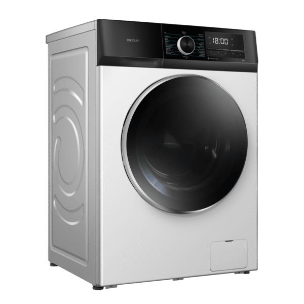 Imagen 3 Lavadora frontal Cecotec Bolero DressCode 10500 Inverter A. Capacidad 10 kg, 1400 rpm y motor Inverter Plus. Eficiencia A, 16 programas y función vapor.