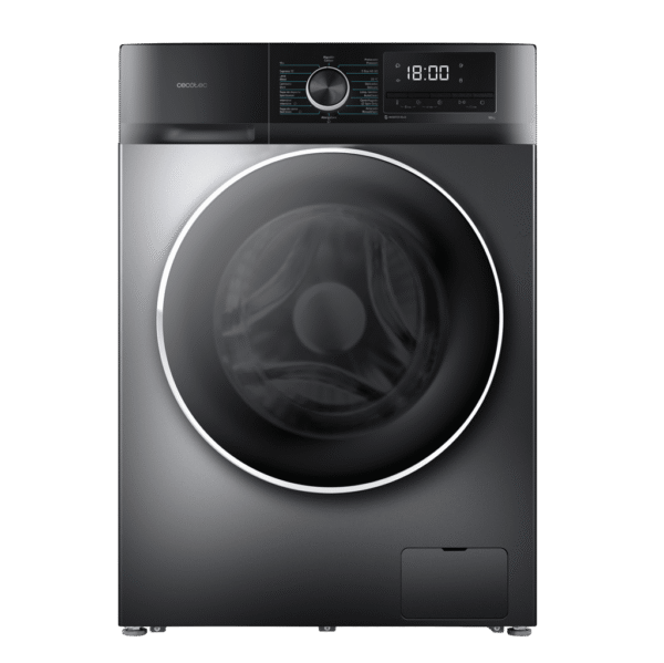 Imagen 2 Lavadora de carga frontal Bolero DressCode 10500 Inverter Steel A con 10 kg de capacidad, 1400 rpm, motor Inverter Plus y clase energética A. Color inox.