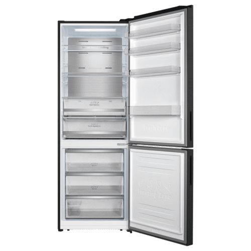 Imagen 2 Frigorífico combi Bolero CoolMarket Combi 495 Dark E de 493 L. Sistema Total NoFrost, MultiAir y Metal Cooling con eficiencia clase E y acabado en acero oscuro.