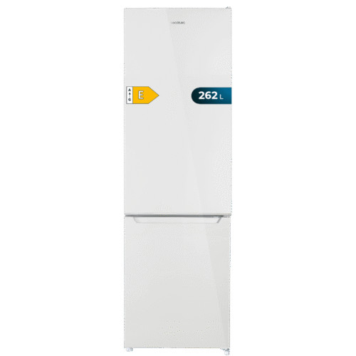 Frigorífico combi retro rojo Cecotec Bolero CoolMarket Combi Origin 294 Red E con sistema Total No Frost