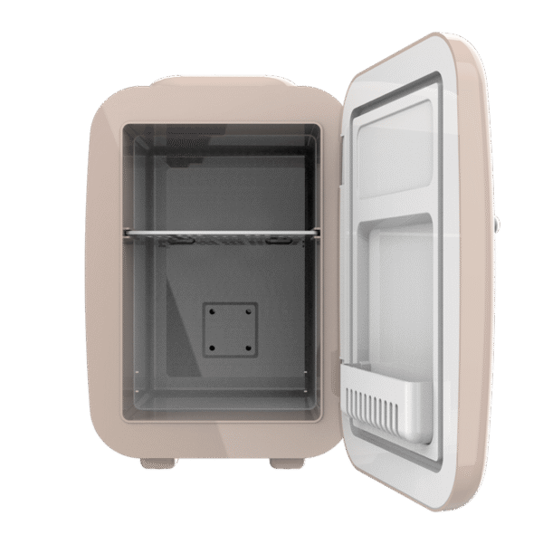 Imagen 2 Frigorífico mini retro Bolero MiniCooling 4L Habana Cream. Compacto, portátil, función frío/calor y compatible con coche 12V y red 220V. Ideal para viajes.