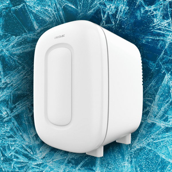 2688-Imagen-8 Imagen 8 Frigorífico retro Cecotec Bolero MiniCooling 4L Bora White con función frío y calor. Compatible con 12V y 220V, ideal para coches, caravanas y oficinas.