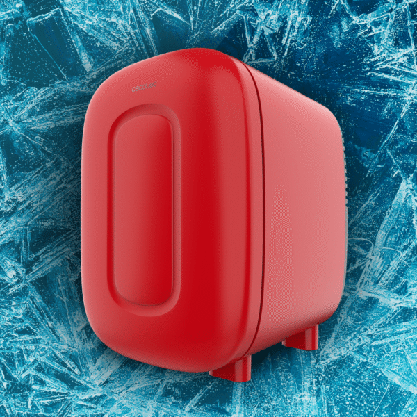 Imagen 8 Frigorífico retro Bolero MiniCooling 4L Bora Red. Capacidad de 4 litros, funciones de frío y calor (7-50 ºC) y conexión 12V-220V ideal para coches y caravanas.