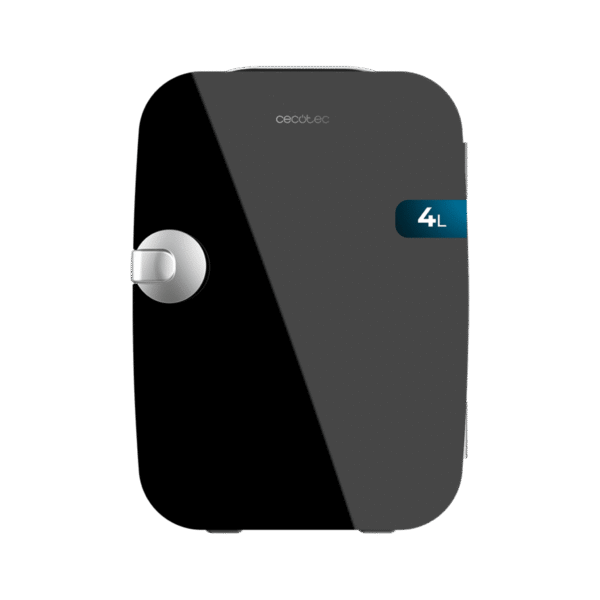 Vinoteca Bolero GrandSommelier 830 CoolCrystal de Cecotec con capacidad para 8 botellas y frontal de cristal negro.