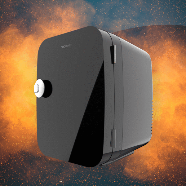 Imagen 8 Nevera mini retro Bolero MiniCooling 4L Río Black con función frío y calor. Compatible con 12V/220V para coche y hogar. Rango de 5ºC a 65ºC. Diseño compacto.