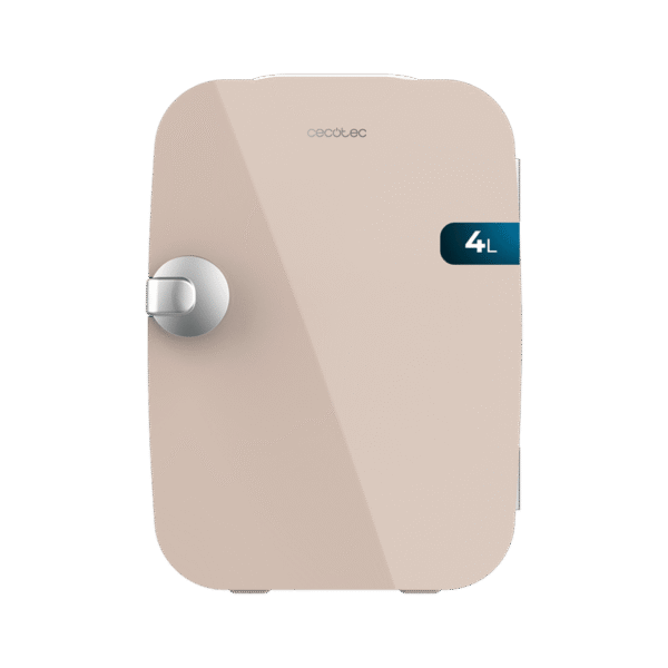 Vinoteca Bolero GrandSommelier 830 CoolCrystal de Cecotec con capacidad para 8 botellas y frontal de cristal negro.