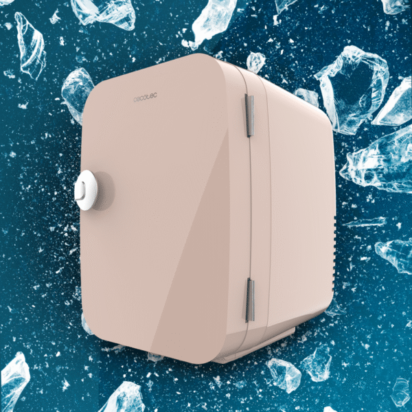 Imagen 7 Mini nevera retro Bolero MiniCooling 4L Río Cream con función frío y calor. Compatible con 12V y 220V, ideal para coches, viajes y oficinas.