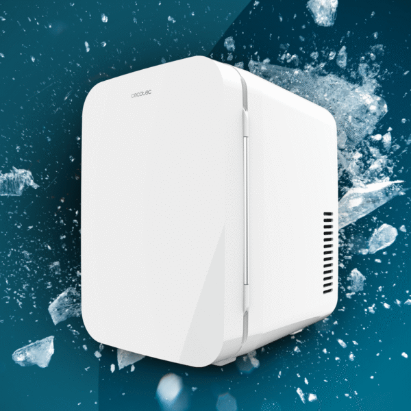 Imagen 8 Frigorífico retro Bolero MiniCooling 6L Bahamas White. Portátil, 12V/220V, ideal para coches y caravanas. Función frío y calor (5-65 ºC) y diseño compacto.