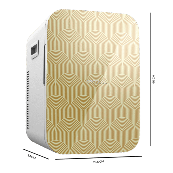 Imagen 3 Frigorífico retro Bolero MiniCooling 20L Bahamas Pat 2 de Cecotec. Capacidad de 20 litros, función frío y calor (7-65ºC) y compatible con coches y caravanas.