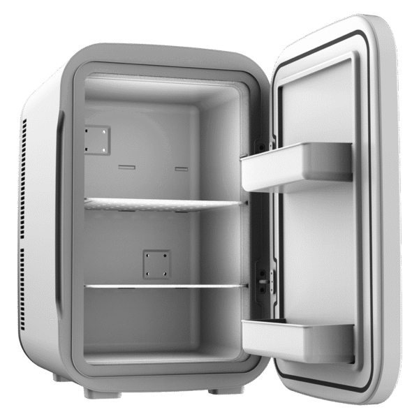 2703-Imagen-2 Imagen 2 Frigorífico retro Bolero MiniCooling 25L Bahamas Pat 1 de Cecotec. Capacidad de 25 litros, función frío/calor (7-65 ºC) y conexión 12V-220V para coche y hogar.