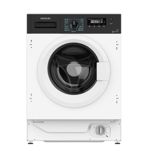 Imagen 2 Lavadora integrable Cecotec Bolero DressCode 940 BI Inverter A. Capacidad de 9 kg, 1400 rpm, motor Inverter Plus, SteamMax y clasificación energética A.