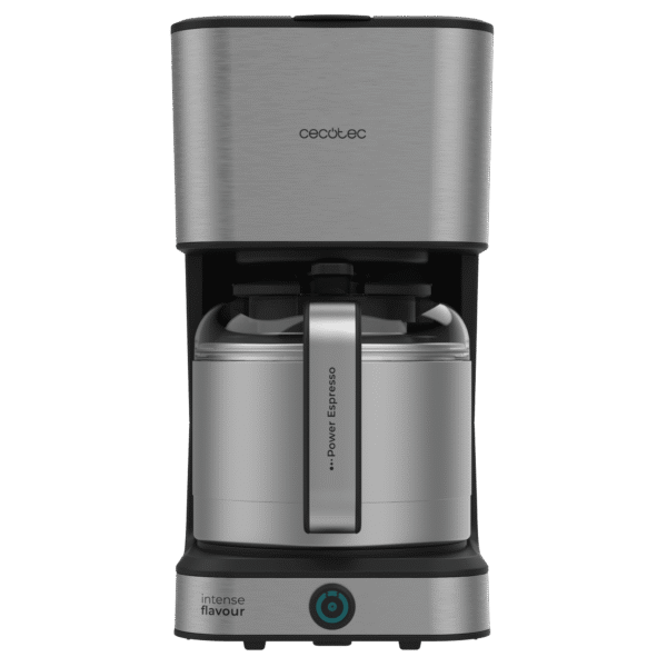 Vista frontal del microondas digital Cecotec Proclean 2500 con panel de control táctil y mando giratorio