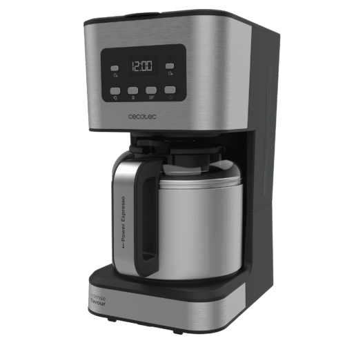 Imagen 2 Cafetera de goteo Cecotec Coffee 66 Drop & Thermo con capacidad de 1,5 L, jarra térmica de acero inoxidable y tecnología ExtremeAroma para un sabor intenso.