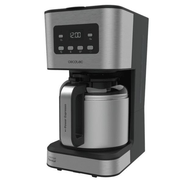 Imagen 2 Cafetera de goteo Cecotec Coffee 66 Drop & Thermo con capacidad de 1,5 L, jarra térmica de acero inoxidable y tecnología ExtremeAroma para un sabor intenso.