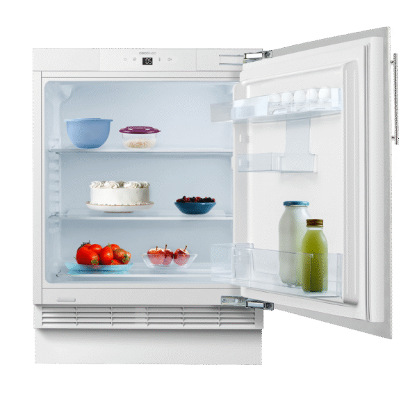 Imagen 4 Mini frigorífico integrable Bolero CoolMarket TT BI 138 White E de 138 litros. Incluye tecnología Fast Cooling, control táctil y eficiencia energética clase E.