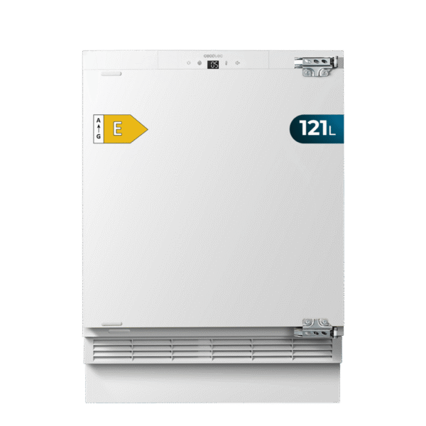 Frigorífico mini retro Bolero MiniCooling 6L Bahamas Black de Cecotec color negro con asa de transporte