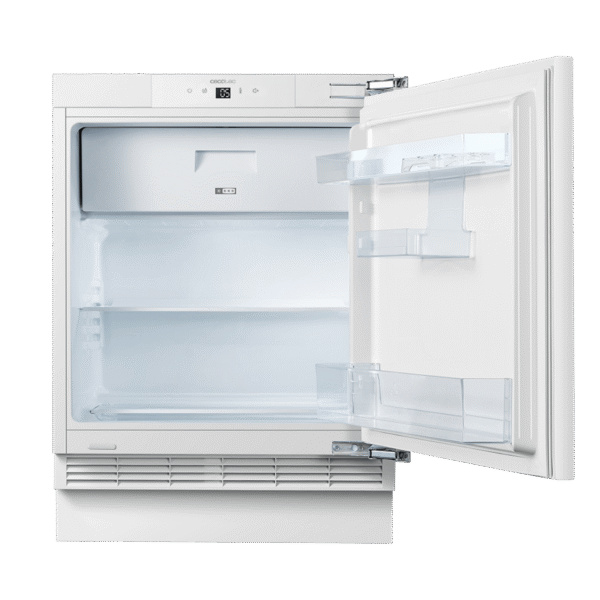 Imagen 2 Mini frigorífico integrable Cecotec Bolero CoolMarket TT BI 121 White E de 121 litros, eficiencia clase E y función Fast Freezing. Diseño compacto y eficiente.