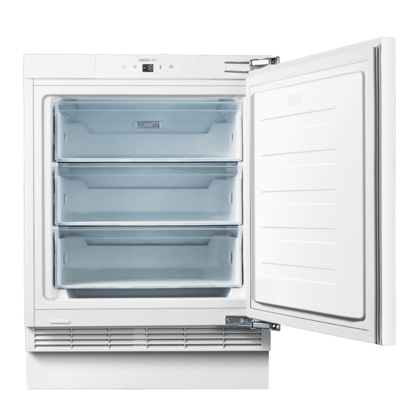 Imagen 2 Congelador integrable Bolero Coolmarket TF BI 101 White E de 101 litros, clase energética E, control táctil y función Fast Freezing para un enfriamiento rápido.