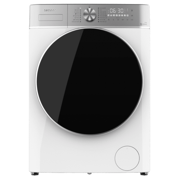 Imagen 2 Lavadora Cecotec Bolero DressCode 8800 Inverter A de 8 kg y 1400 rpm. Motor Inverter Plus, 16 programas, función SteamMax y Display XXL. Eficiencia clase A.