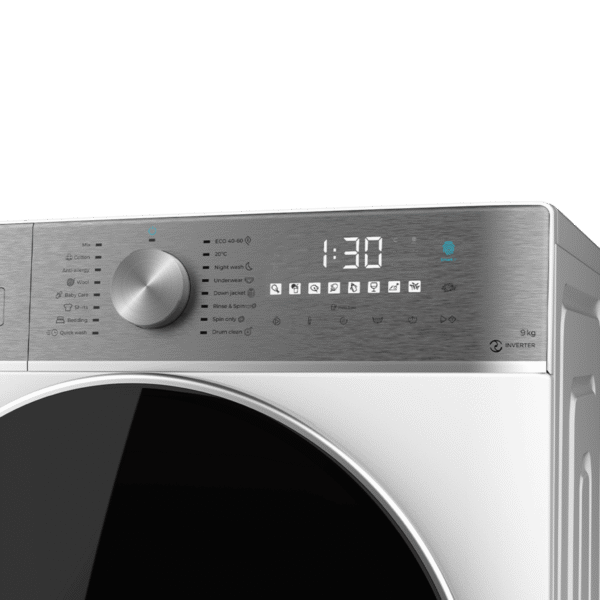 Imagen 4 Lavadora de carga frontal Cecotec Bolero DressCode 9800 de 9 kg, 1400 rpm y clase A. Cuenta con motor Inverter Plus, 16 programas, SteamMax y Display XXL.