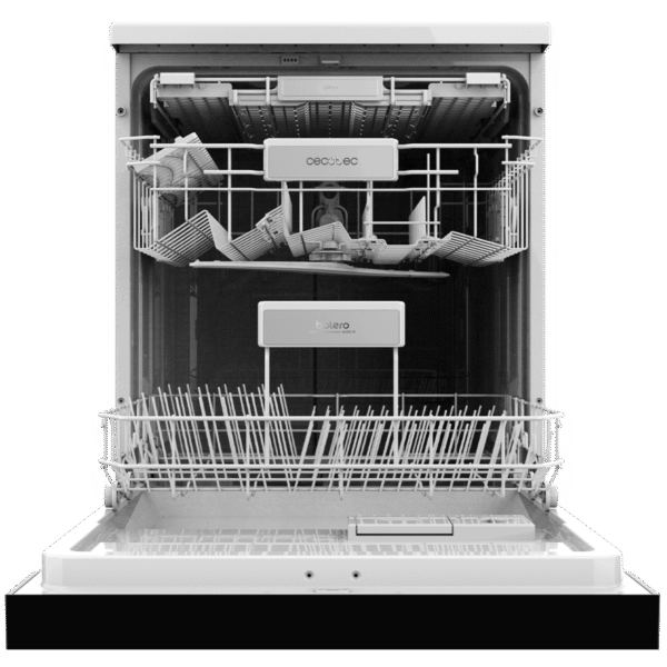 Imagen 3 Lavavajillas Bolero Aguazero 6200 D de 60 cm con capacidad para 14 cubiertos, 3ª bandeja, 6 programas, Dual Zone Wash y Turbo Dry+ para un secado impecable.