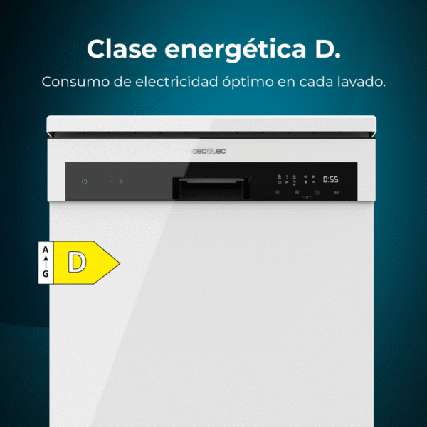 Imagen 7 Lavavajillas Bolero Aguazero 6200 D de 60 cm con capacidad para 14 cubiertos, 3ª bandeja, 6 programas, Dual Zone Wash y Turbo Dry+ para un secado impecable.