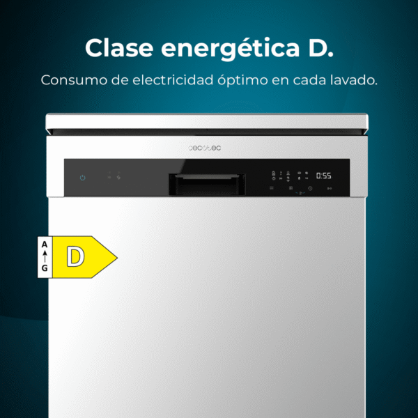 Imagen 8 Lavavajillas Bolero Aguazero 6200 Inox D de 60 cm con capacidad para 14 cubiertos, 3ª bandeja, 6 programas y tecnología Turbo Dry+ para un secado impecable.
