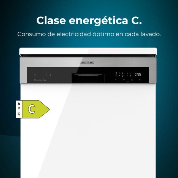 Imagen 8 Lavavajillas Bolero Aguazero 6500 C de 60 cm con capacidad para 15 cubiertos, motor Inverter Plus, 6 programas, sistema Dry+ y apertura automática Auto Open.