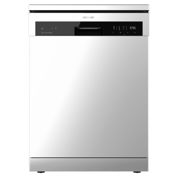 Imagen 2 Lavavajillas Bolero Aguazero 6500 Inox C de 60 cm con capacidad para 15 cubiertos, motor Inverter Plus, 6 programas, tercera bandeja y sistema de secado Dry+.