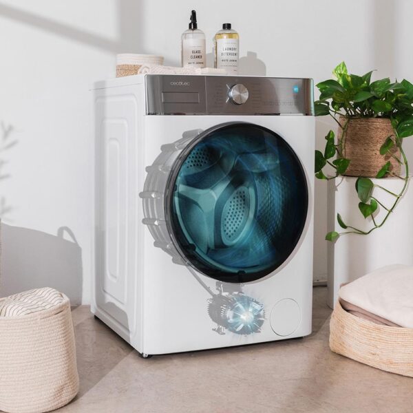 Imagen 6 Lavadora de carga frontal CECOTEC Bolero DressCode 10800 Inverter con 10 kg de capacidad, clase A y 1400 rpm. Incluye Motor Inverter Plus y SteamMax.