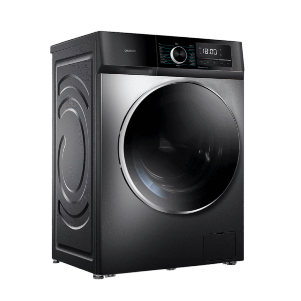 Imagen 4 Lavadora de carga frontal CECOTEC Bolero DressCode 7500 Inverter Steel A con 7 kg de capacidad, 1400 rpm y motor Inverter Plus. Eficiencia energética A.