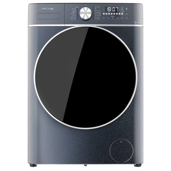 Imagen 2 Lavadora de carga frontal de 9 kg y 1400 rpm en color Ice Blue. Eficiencia clase A, motor Inverter Plus, tecnología SteamMax y 16 programas de lavado.