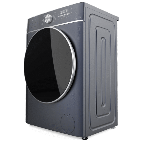 Imagen 3 Lavadora de carga frontal de 9 kg y 1400 rpm en color Ice Blue. Eficiencia clase A, motor Inverter Plus, tecnología SteamMax y 16 programas de lavado.