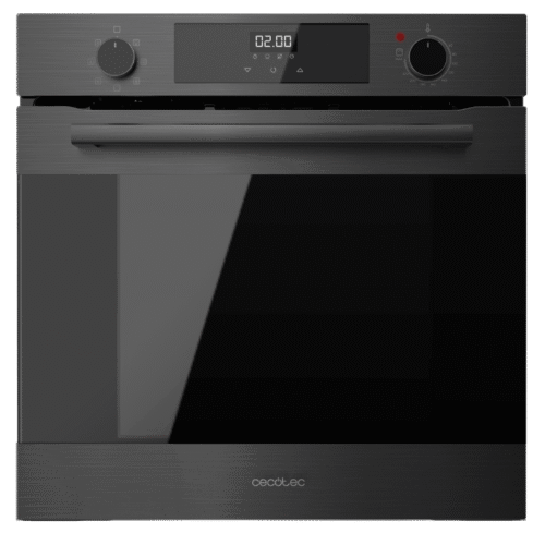 Imagen 2 Horno integrable Cecotec Bolero Hexa M226000 Matt A de 75L. 7 funciones, 2800W, Steam Assist y diseño elegante en negro mate. Eficiencia energética clase A.