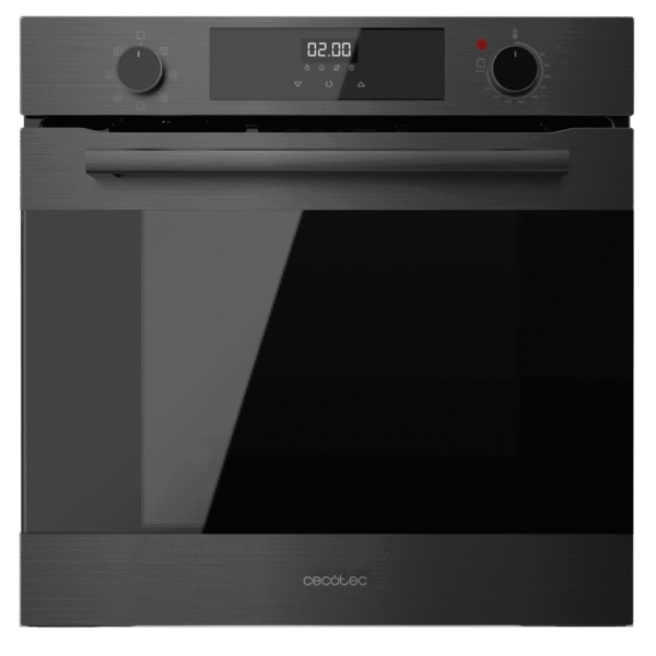 Imagen 2 Horno integrable Cecotec Bolero Hexa M226000 Matt A de 75L. 7 funciones, 2800W, Steam Assist y diseño elegante en negro mate. Eficiencia energética clase A.