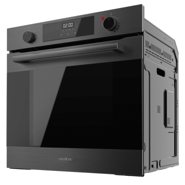 Imagen 4 Horno integrable Cecotec Bolero Hexa M226000 Matt A de 75L. 7 funciones, 2800W, Steam Assist y diseño elegante en negro mate. Eficiencia energética clase A.