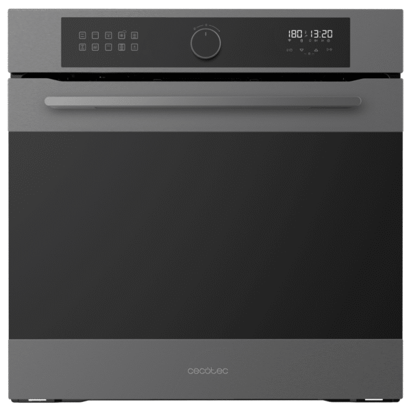 Imagen 2 Horno Cecotec Bolero Hexa AF316000 Matt A de 81L con 11 funciones, tecnología Airfryer Master, Pizza Master y limpieza Steam EasyClean. Eficiencia energética A.