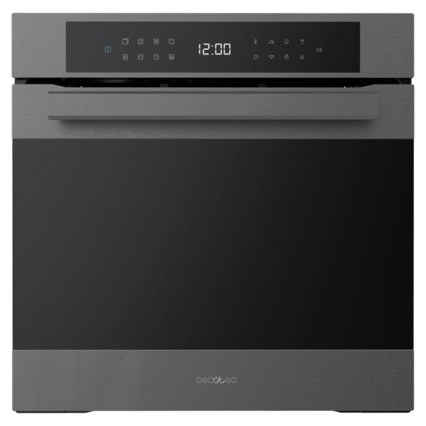 Imagen 2 Horno pirolítico Bolero Hexa P506000 Matt de 81L con 11 funciones, Airfryer Master y conectividad. Eficiencia A+ y diseño elegante en acabado mate de Cecotec.