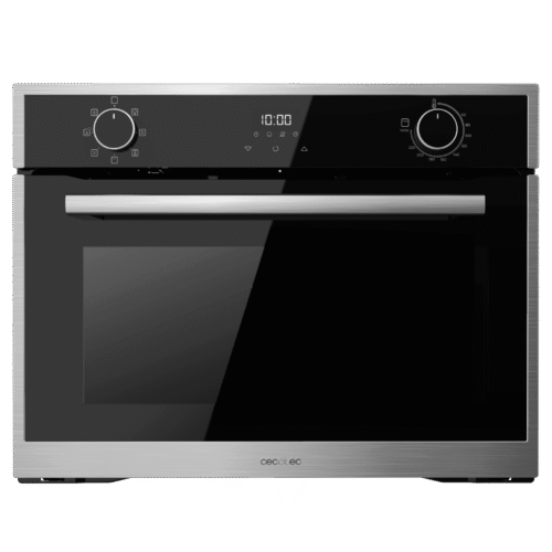 Imagen 2 Horno integrable Cecotec Bolero Hexa M224500 Edge A de 53L, 2600 W y 7 funciones con Steam Assist y Grill. Cocción precisa y eficiente en diseño compacto de 45 cm.