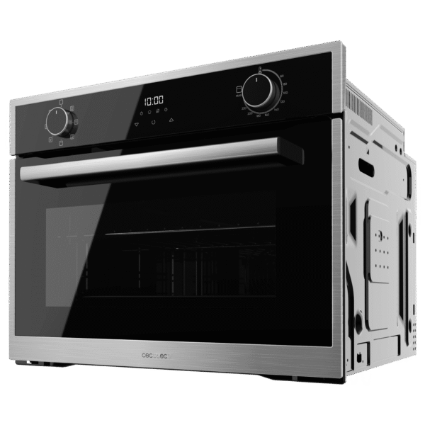 Imagen 4 Horno integrable Cecotec Bolero Hexa M224500 Edge A de 53L, 2600 W y 7 funciones con Steam Assist y Grill. Cocción precisa y eficiente en diseño compacto de 45 cm.