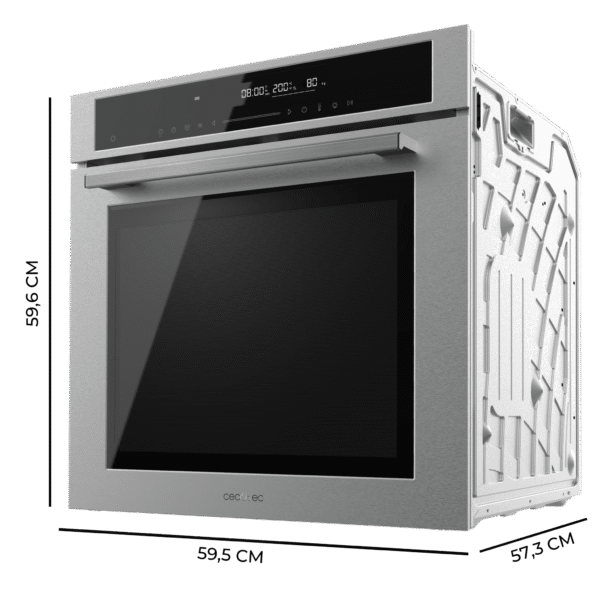 2831-Imagen-3 Imagen 3 Horno multifunción Bolero Hexa SM406000 Edge+ de 75 L, 2900 W y 13 funciones. Cocina profesional con Steak Master y Pizza Master en eficiencia energética A+.