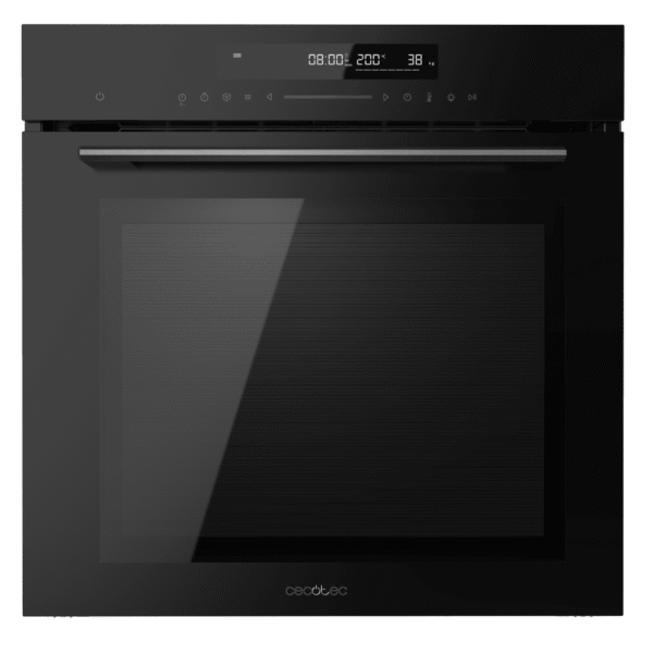 Imagen 5 Horno integrable Cecotec Bolero Hexa SM406000 de 75L, 13 funciones y clase A+. Incluye Steak Master y Pizza Master en acabado cristal negro de 2900 W.