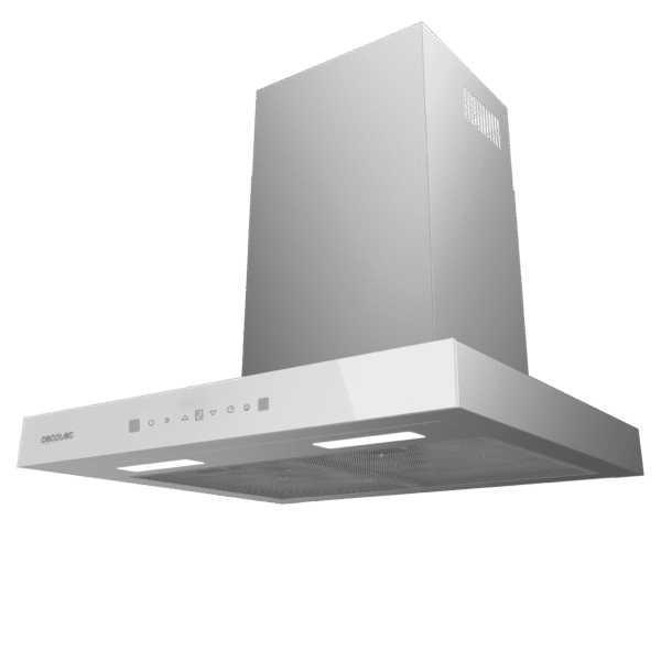 2845-Imagen-4 Imagen 4 Campana extractora Bolero Flux TT 605500 Glass White A++ de 60 cm. Succión de 550 m³/h, control táctil, sensor de humos y control gestual para tu cocina.