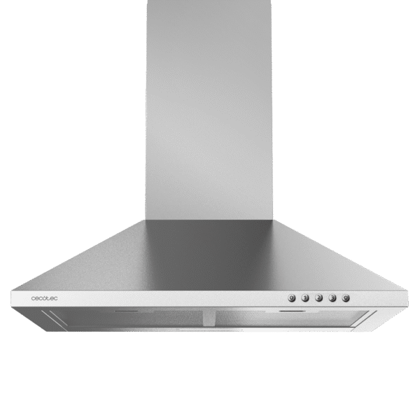 2849-Imagen-2 Imagen 2 Campana piramidal Cecotec Bolero Flux PM 604300 Inox C de 60 cm. Potencia de succión de 403 m3/h, acabado en acero inoxidable y controles mecánicos de precisión.