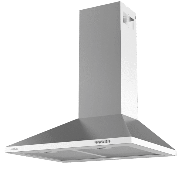 2849-Imagen-4 Imagen 4 Campana piramidal Cecotec Bolero Flux PM 604300 Inox C de 60 cm. Potencia de succión de 403 m3/h, acabado en acero inoxidable y controles mecánicos de precisión.
