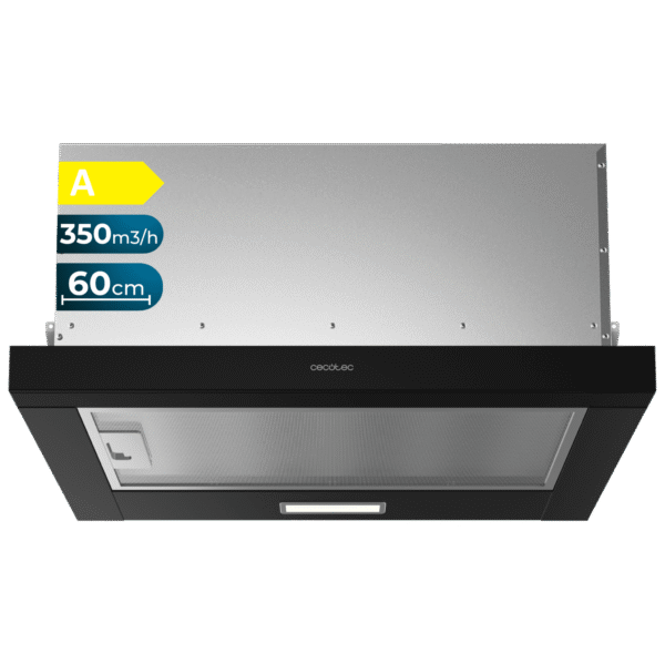2860 Campana extractora convencional Cecotec Bolero Flux CM 602200 White B de 60 cm en color blanco